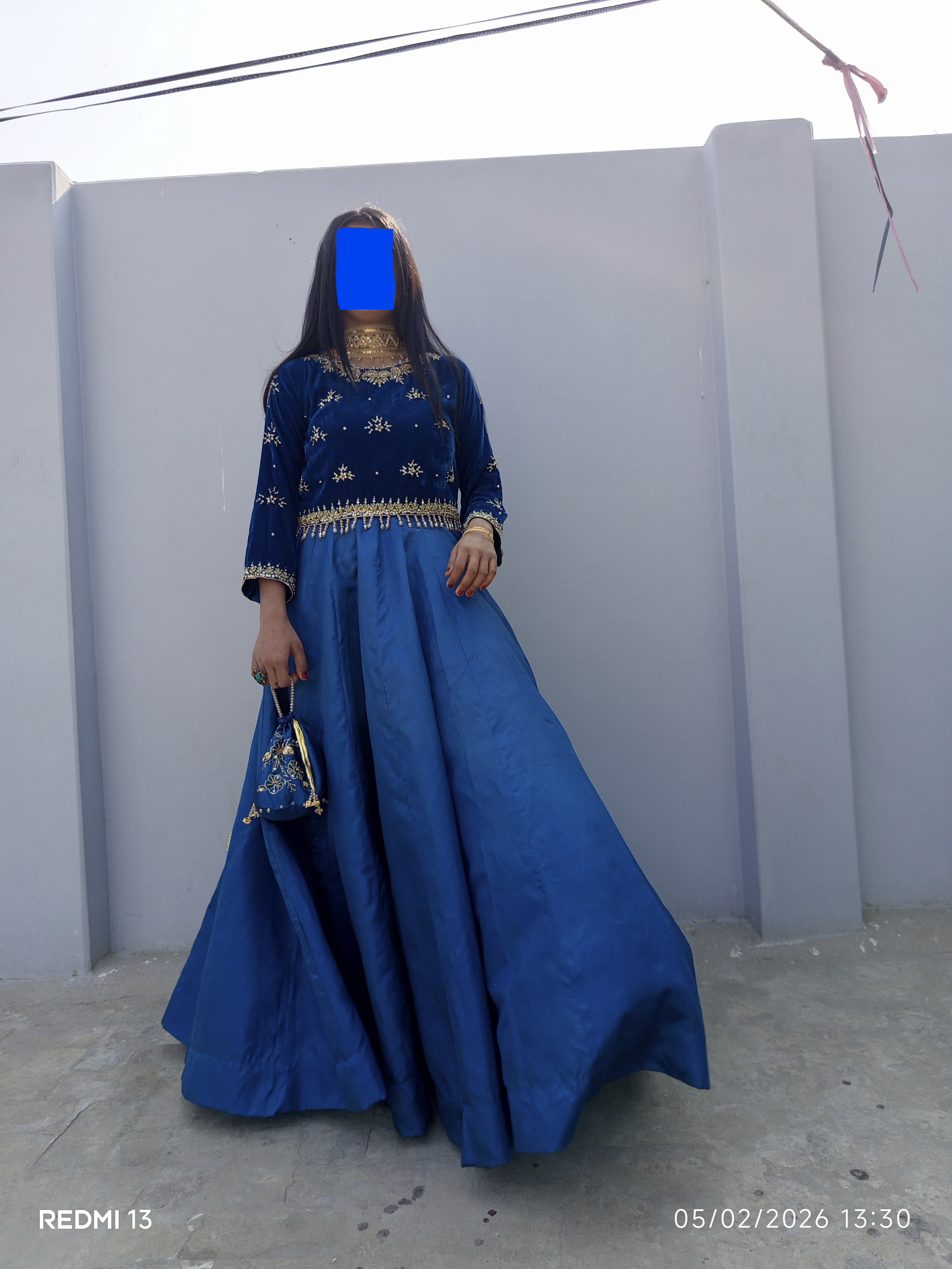 Afsana blue  - Image 2